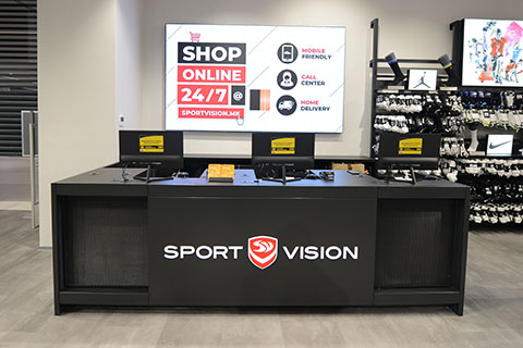 НАЈДОБРОТО ТУКУШТО СТАНА УШТЕ ПОДОБРО! SPORT VISION ВО SKOPJE EAST GATE!