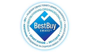 Sport Vision ја освои најновата Best Buy Award за 2017/2018 година во Македонија