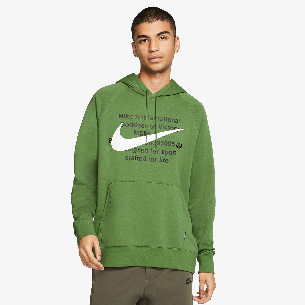 nike m nsw swoosh hoodie po ft