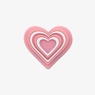 Crocs LED PINK HEART 