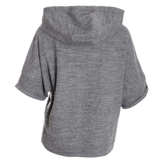 Champion HOODED SHORT SLEEVES SWEATSHIRT 