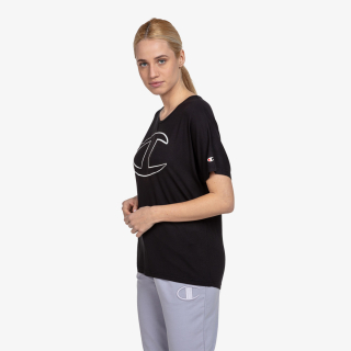 CHAMPION LADY BIG LOGO T-SHIRT 