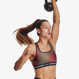 UNDER ARMOUR Armour® Mid Crossback Printed Sports Bra 