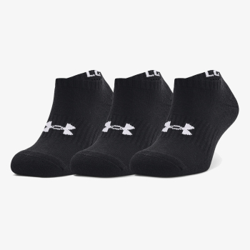 UNDER ARMOUR Core No Show Socks 3-Pack 