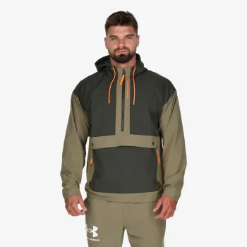 UNDER ARMOUR UA Rush Woven Hooded Popover 