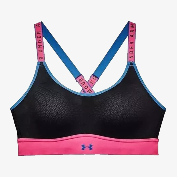 Under Armour Women's UA Infinity Mid Blocked Sports Bra 