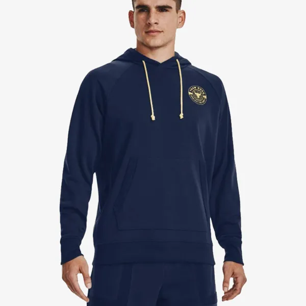 UNDER ARMOUR Men's Project Rock Heavyweight Terry Hoodie 
