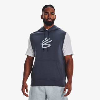 UNDER ARMOUR CURRY FLEECE SLVLS HOODIE 