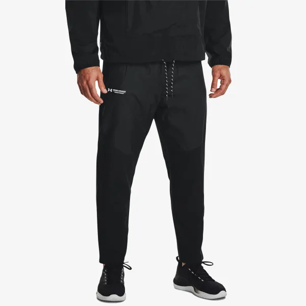 UNDER ARMOUR UA RUSH WOVEN PANTS-BLK 