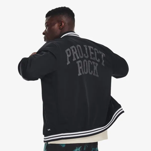 UNDER ARMOUR PJT RCK MESH VARSITY JACKET 