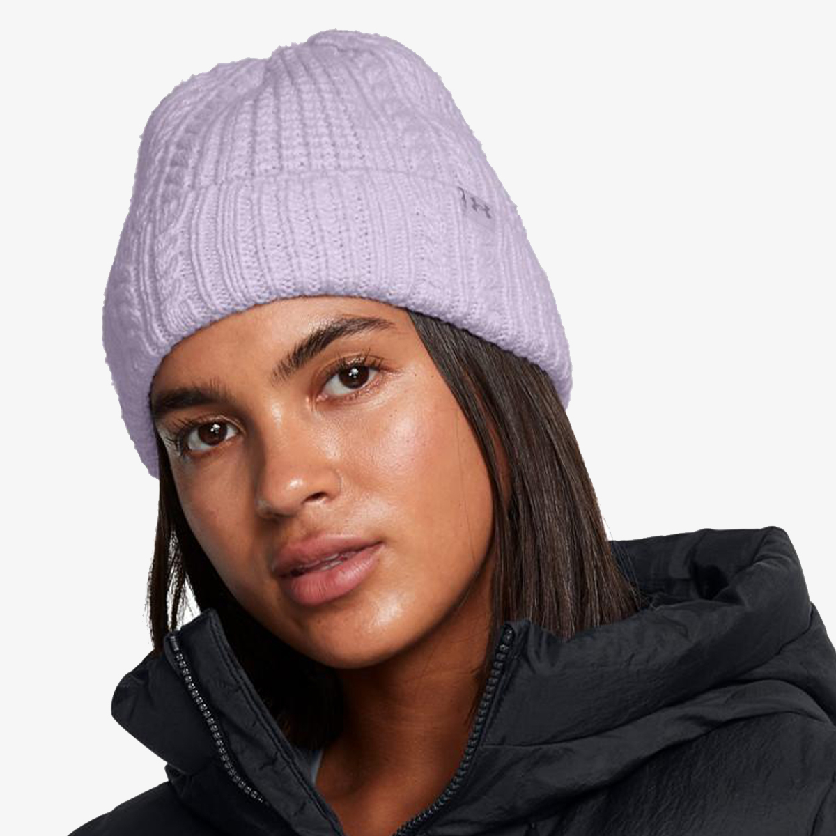 Under Armour W HALFTIME CABLE KNIT BEANIE 