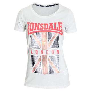 LONSDALE LADY F19 FLAG TEE 