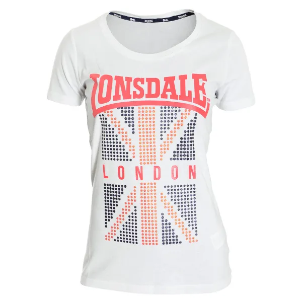 LONSDALE LADY F19 FLAG TEE 