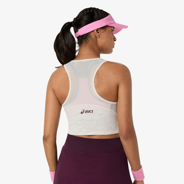 Asics MATCH JACQUARD CROP TOP 