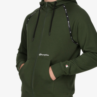 CHAMPION COLOR BLOCK FULL ZIP HOODY 
