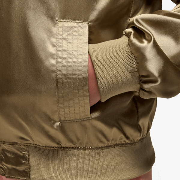 Nike JDG COLOR BLOCKED SATIN BOMBER 