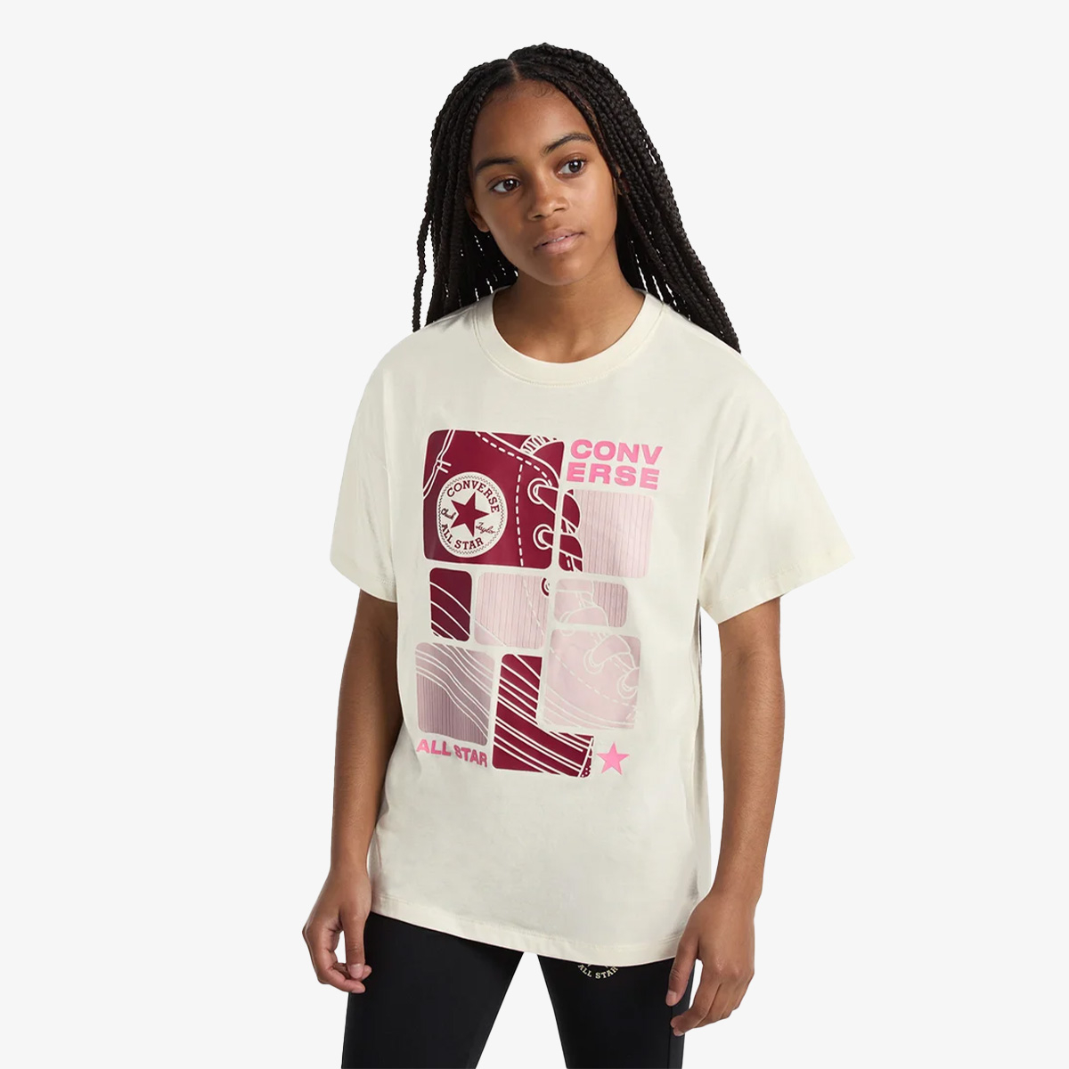 Converse CNVG GRAPHIC BOYFRIEND T-SHIRT 