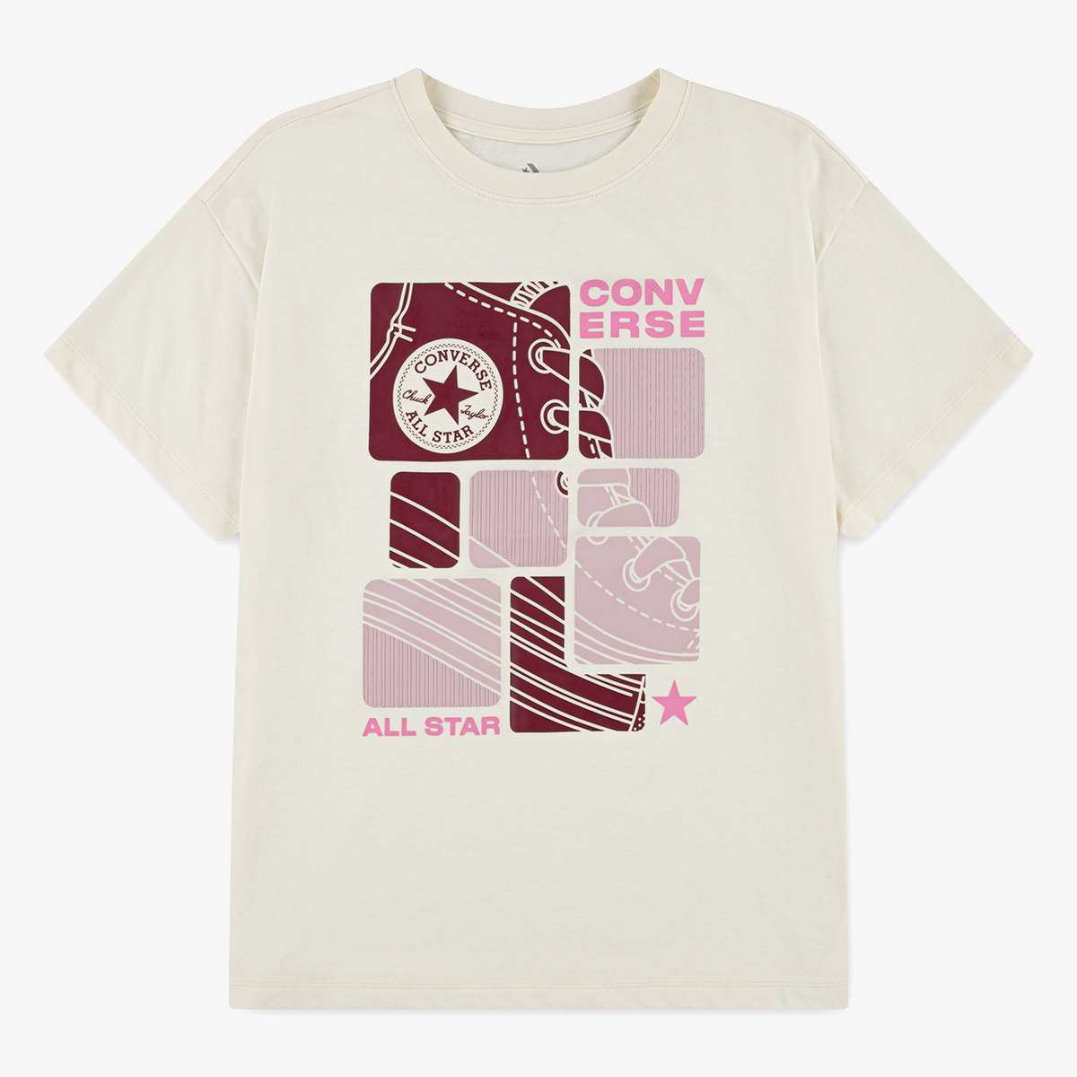 Converse CNVG GRAPHIC BOYFRIEND T-SHIRT 