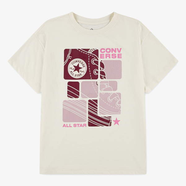 Converse CNVG GRAPHIC BOYFRIEND T-SHIRT 