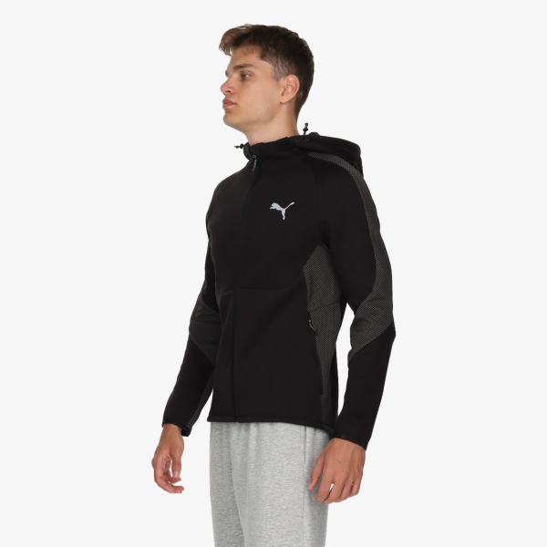 PUMA PUMA EVOSTRIPE FULL-ZIP HOODIE DK 