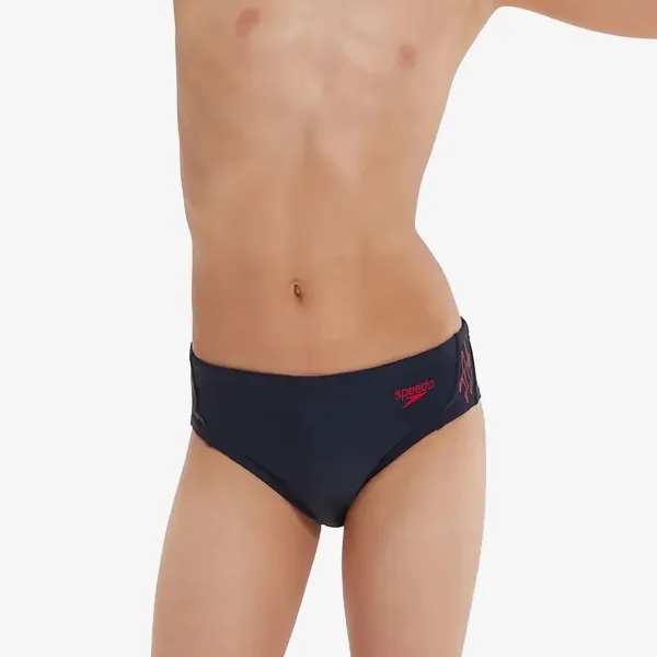 SPEEDO HYPER BOOM LOGO SPLICE 5CM BRIEF 