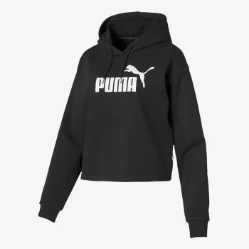 PUMA Essential+ Logo Cropped Hoody 
