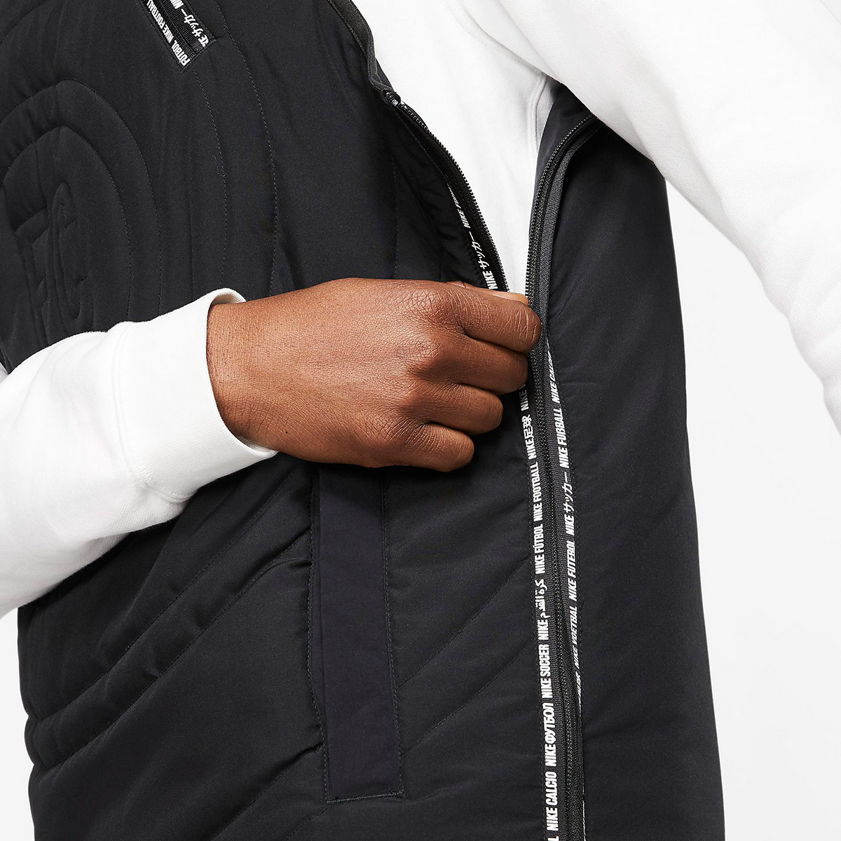 Nike fc pad vest online