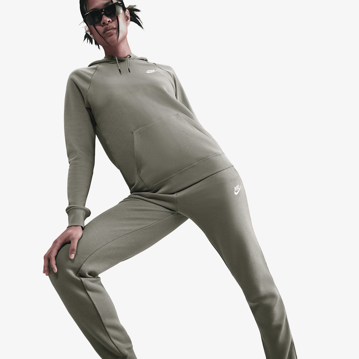 Nike W NSW ESSNTL FLC MR PNT RG 