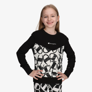 CHAMPION GIRLS ROCH INSP CREWNECK 