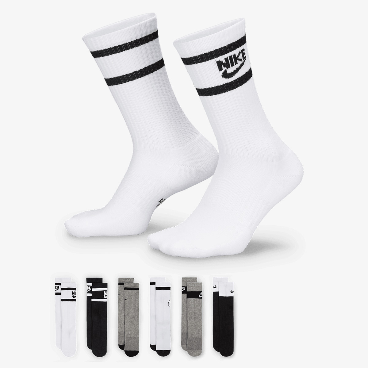 Nike Y NK EVERYDAY CUSH CREW 6PR -GFX2 