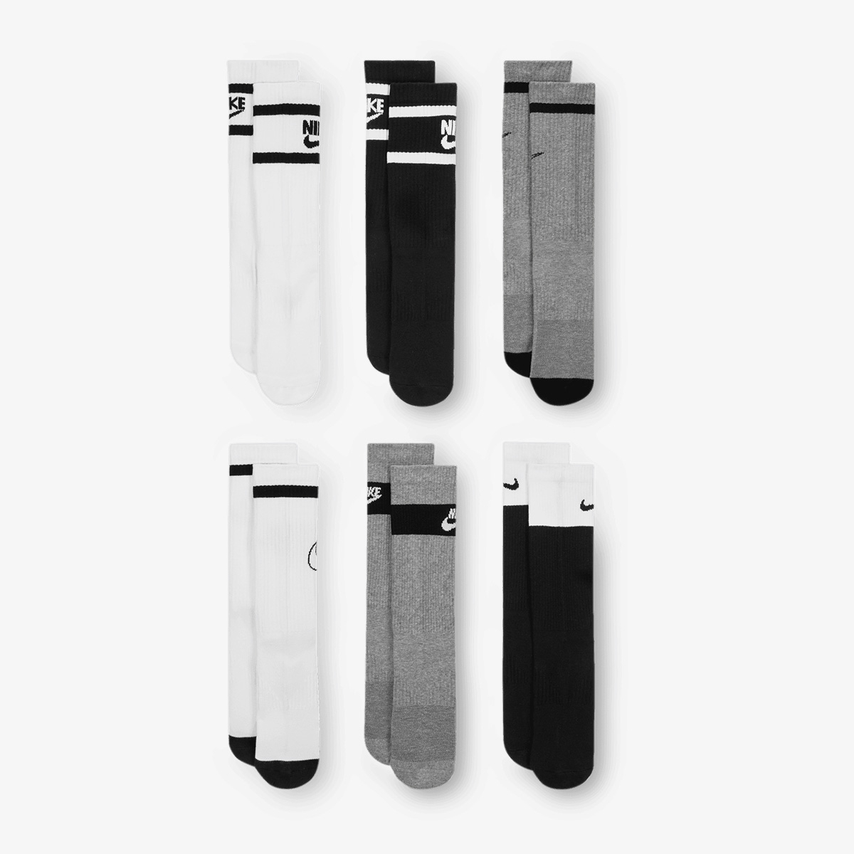 Nike Y NK EVERYDAY CUSH CREW 6PR -GFX2 