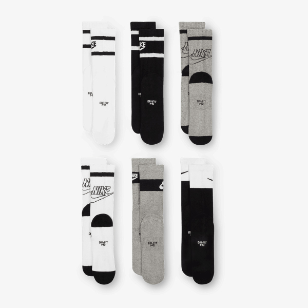 Nike Y NK EVERYDAY CUSH CREW 6PR -GFX2 