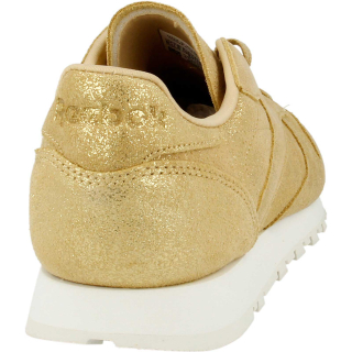 Reebok CL LTHR SHIMMER XJ GOLD/CHALK 