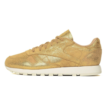 Reebok CL LTHR SHIMMER XJ GOLD/CHALK 