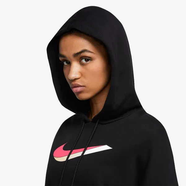 NIKE W NSW ICN CLSH FLC HOODIE FT 