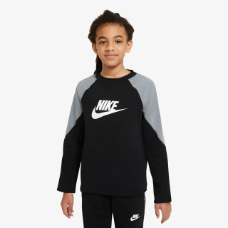 NIKE B NSW MIXED MATERIAL CREW FT 