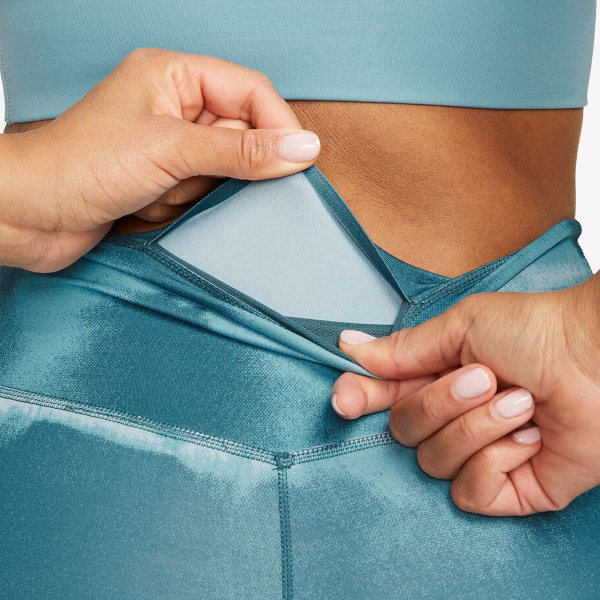 Nike W NK ONE LUXE DF MR TGHT AOP 