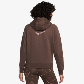 Nike W NSW FZ HOODIE BB FLC PRNT 