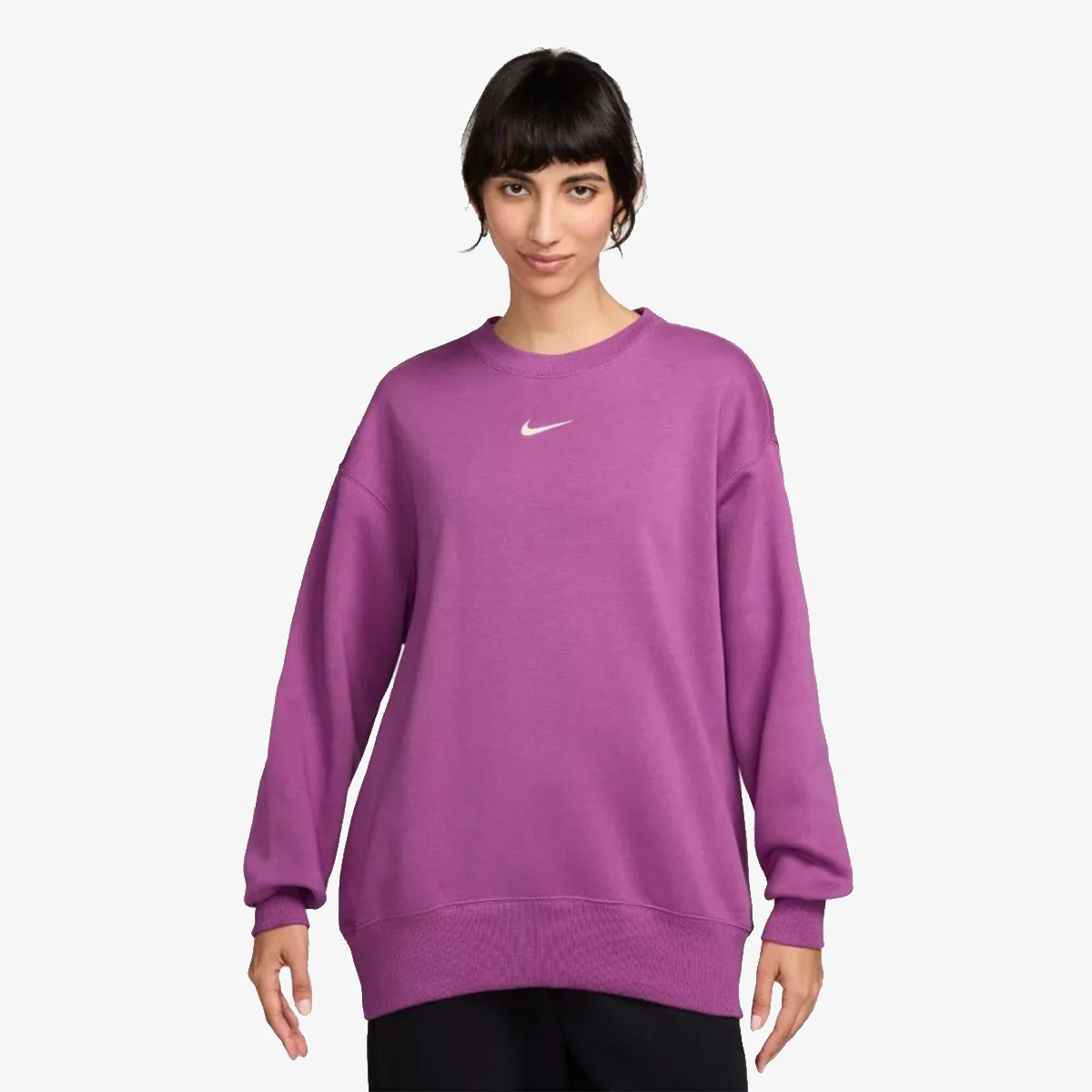 Nike W NSW PHNX FLC OS CREW 