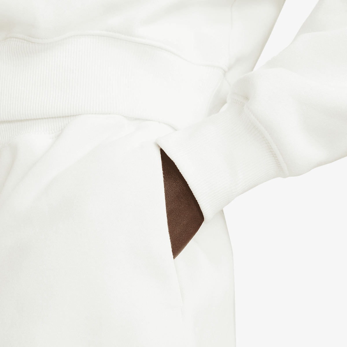 Nike W NSW PHNX FLC CROP QZ 