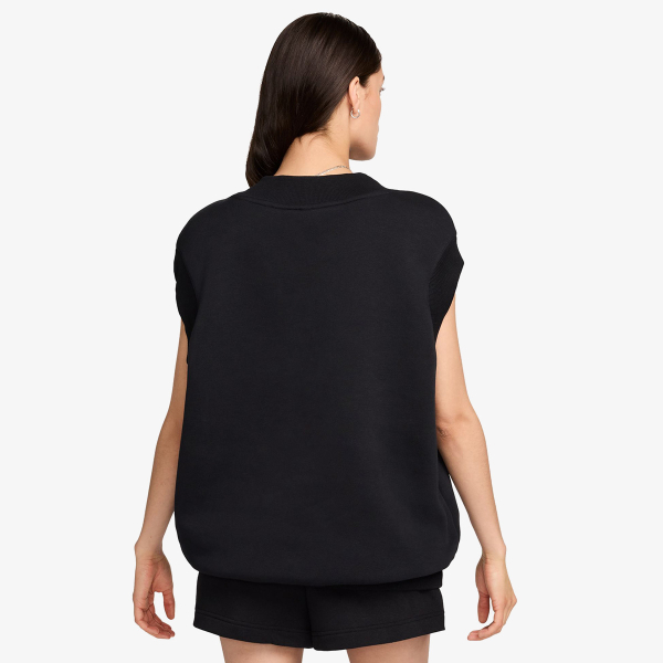 Nike W NSW PHNX FLC SLVLS V-NECK 