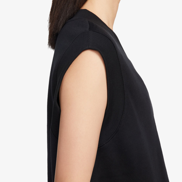 Nike W NSW PHNX FLC SLVLS V-NECK 