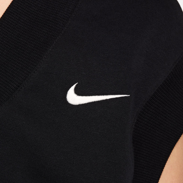 Nike W NSW PHNX FLC SLVLS V-NECK 