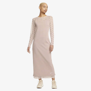 NIKE W NSW JRSY CAMI DRESS MIDI 