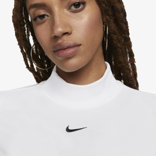 Nike W NSW ESSNTL RIB MOCK SS TOP 