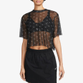 NIKE NIKE W NSW AIR AOP MESH SS CROP TOP 
