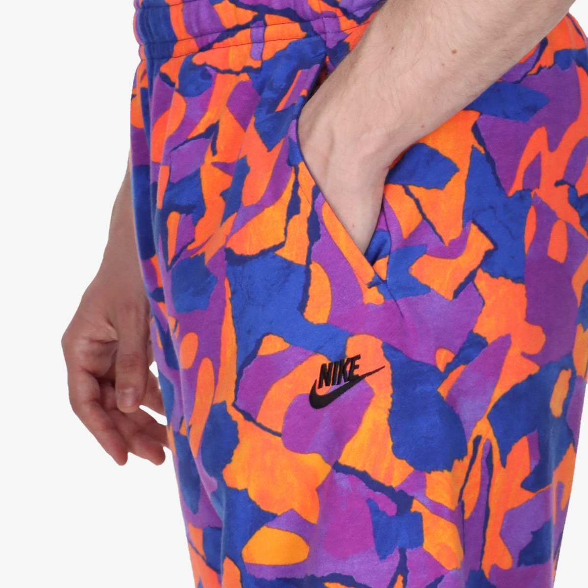 Nike M NK CLUB+ FT SHORT  AOP 