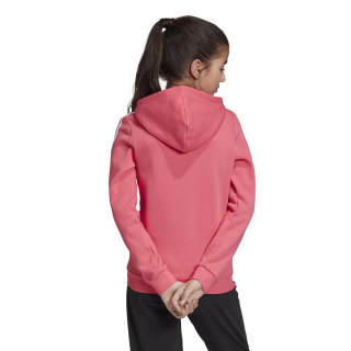 adidas Youth Girls Essentials 3S Full Zip Hoodie 