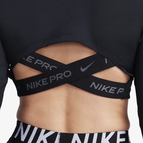 Nike W NP DF CROP LS FEMME 