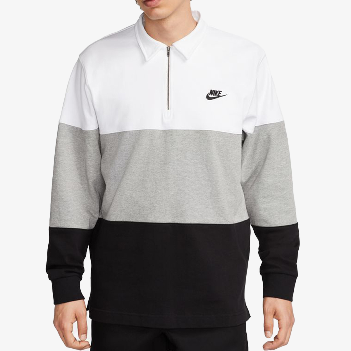 Nike M NK CLUB+ KNIT CB LS TOP 
